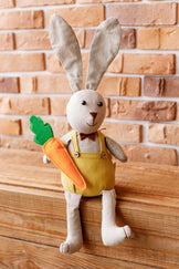 Декоративна іграшка-стопер Заєць Джонсон ПРОВАНС, 50см 033502