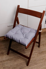 Подушка на стілець MANCHESTER сіра ПРОВАНС, 40х40см 039467