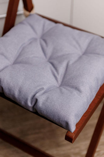 Подушка на стілець MANCHESTER сіра ПРОВАНС, 40х40см 039467