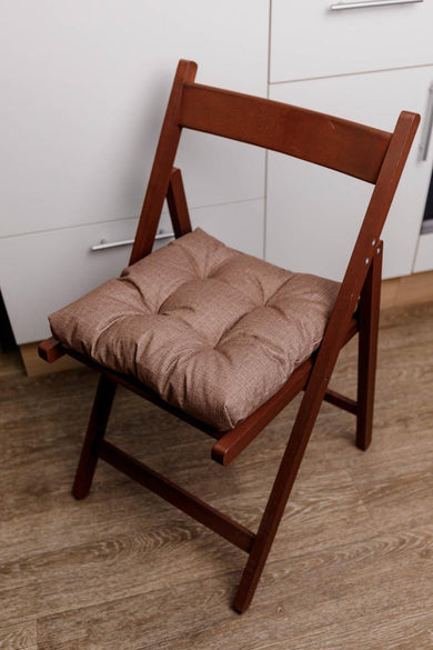 Подушка на стілець FIESTA коричнева ПРОВАНС, 40х40см 039473