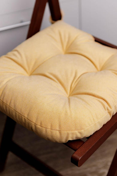 Подушка на стілець LUIS пісочна ПРОВАНС, 40х40см 039475