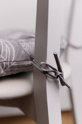 Подушка кругла для стільця Листя ПРОВАНС, D40см 039492