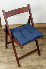 Подушка на стілець LEON синя ПРОВАНС, 40х40см 038413