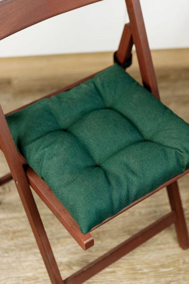 Подушка на стілець LEON зелена ПРОВАНС, 40х40см 038411