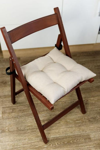 Подушка на стілець LEON бежева ПРОВАНС, 40х40см 038409