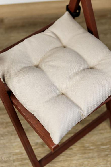 Подушка на стілець LEON бежева ПРОВАНС, 40х40см 038409