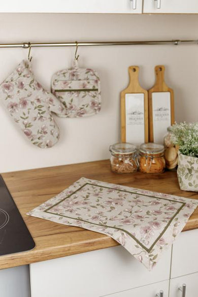 Кухонна прихватка для гарячого Тереза квіточки ПРОВАНС, 20х20см 034508