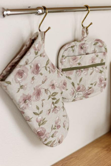 Рукавичка для кухні Тереза квіточки ПРОВАНС, 32х15см 034514