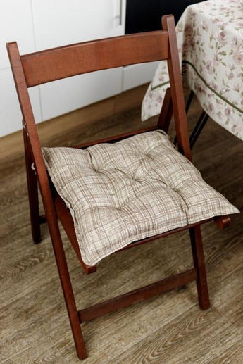 Подушка на стілець Тереза Клітинка ПРОВАНС, 40х40см 034525