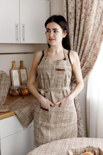 Фартух кухонний Тереза клітинка ПРОВАНС, універсальний 034581