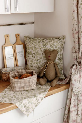 Наволочка декоративна Тереза Листочки ПРОВАНС, 42х42см 034519