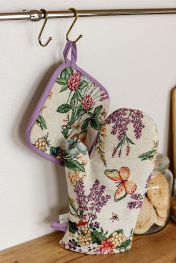 Гобеленова рукавичка Лавандове поле ПРОВАНС, 33х16см 034331