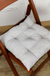 Подушка на стілець Gray ПРОВАНС, 40х40см 038765