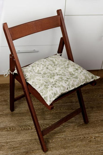 Подушка на стілець Тереза Листочки ПРОВАНС, 40х40см 034527