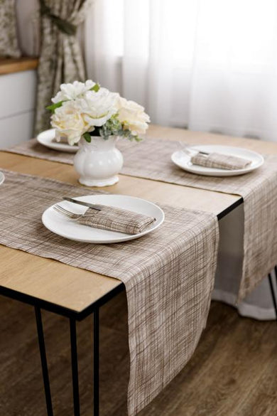 Доріжка на стіл Тереза Клітинка ПРОВАНС, 40х140см 034450