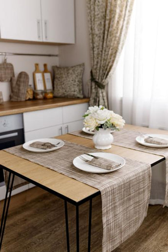 Доріжка на стіл Тереза Клітинка ПРОВАНС, 40х140см 034450