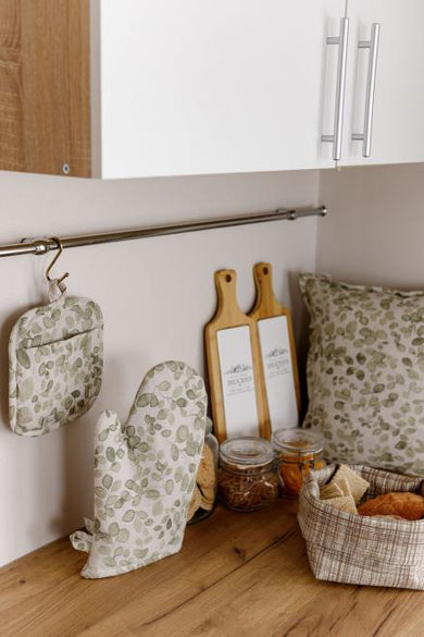 Кухонна прихватка для гарячого Тереза листочки ПРОВАНС, 20х20см 034512