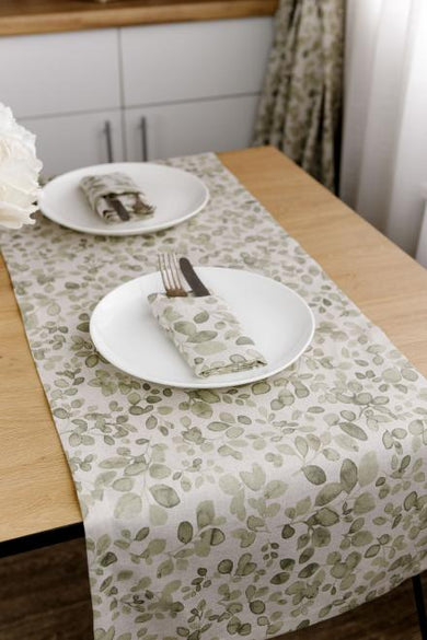 Доріжка на стіл Тереза Листочки ПРОВАНС, 40х140см 034452