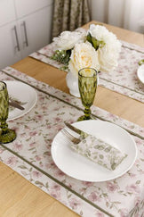 Доріжка на стіл Тереза з подвійним кантом ПРОВАНС, 40х160см 034456