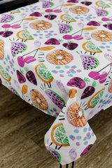 Скатертина Violet cherries ПРОВАНС, 120х136см 032982