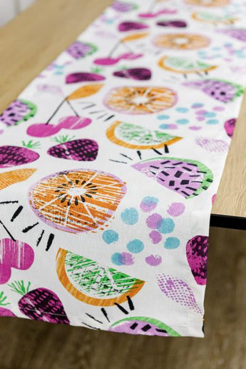 Доріжка на стіл Violet cherries ПРОВАНС, 40х136 см 032964