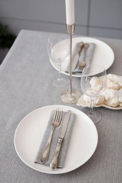 Серветка святкова Перлина Сіра ПРОВАНС, 40х40см 037584