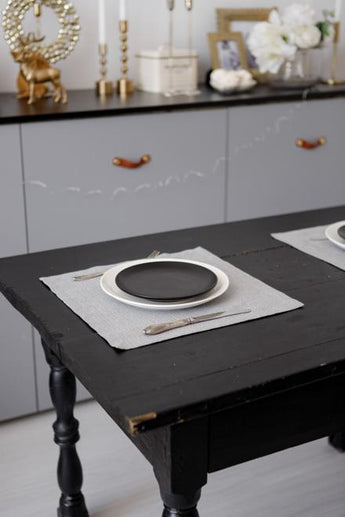 Серветка святкова Перлина Сіра ПРОВАНС, 40х40см 037584