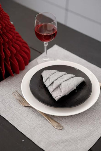 Набір святкових серветок для сервірування Перлина White ПРОВАНС, 40х40см 038496