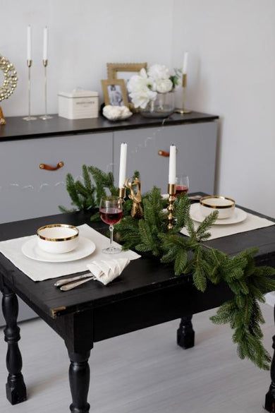 Серветка святкова Перлина Біла ПРОВАНС, 40х40см 037588