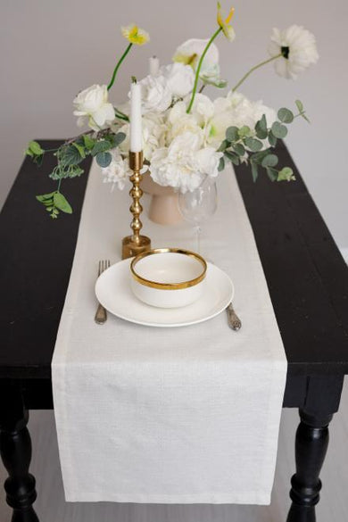 Раннер святковий Перлина Білий ПРОВАНС, 40х140см 037577