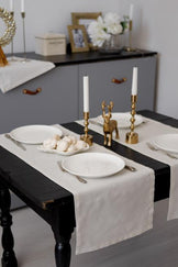 Раннер святковий Перлина Білий ПРОВАНС, 40х140см 037577