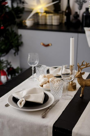 Раннер святковий Перлина Білий ПРОВАНС, 40х140см 037577