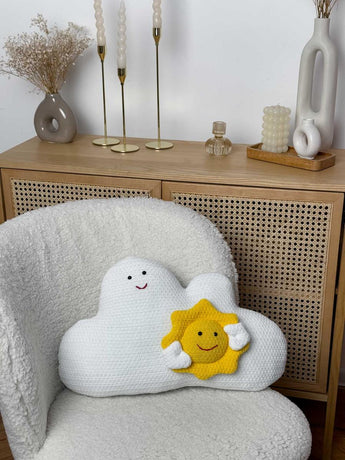 Декоративна іграшка Хмаринка з сонечком ПРОВАНС, 50см 039503