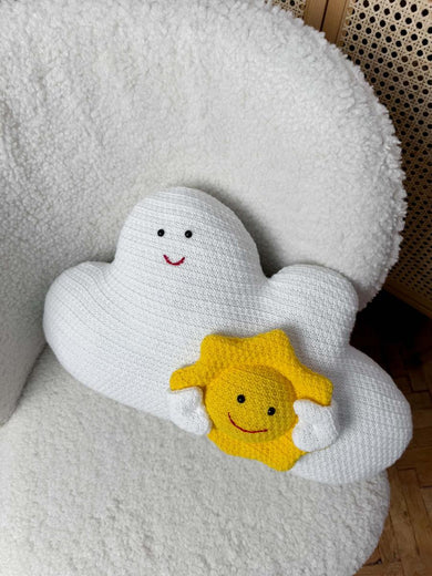 Декоративна іграшка Хмаринка з сонечком ПРОВАНС, 50см 039503