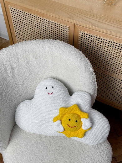 Декоративна іграшка Хмаринка з сонечком ПРОВАНС, 50см 039503