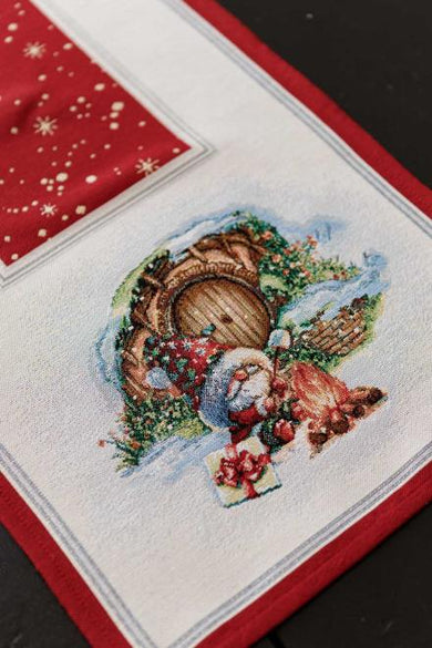 Ранер гобеленовий новорічний Різдвяне багаття ПРОВАНС, 35х100см 036899