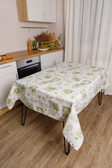 Скатертина Living Оливка ПРОВАНС, 120х136см 012120