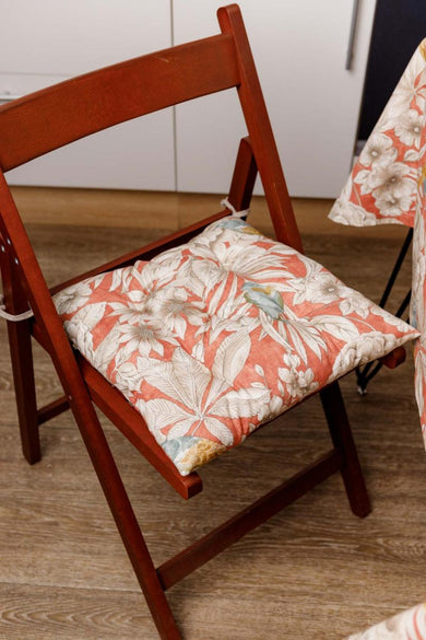 Подушка для стільця Пташка на теракот ПРОВАНС, 40х40см 034777