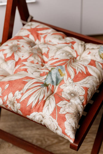 Подушка для стільця Пташка на теракот ПРОВАНС, 40х40см 034777