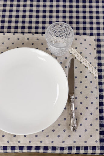 Серветка на стіл горошок Марічка ПРОВАНС, 35х45см 038945