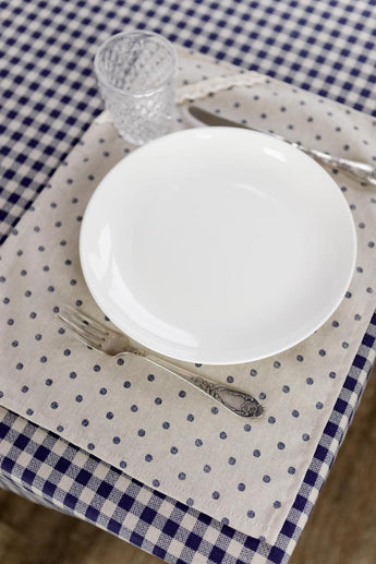 Серветка на стіл горошок Марічка ПРОВАНС, 35х45см 038945