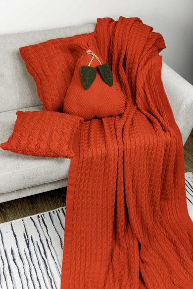 Плед Happy Fall  Kosa Помаранчевий ПРОВАНС, 130х170см 029759