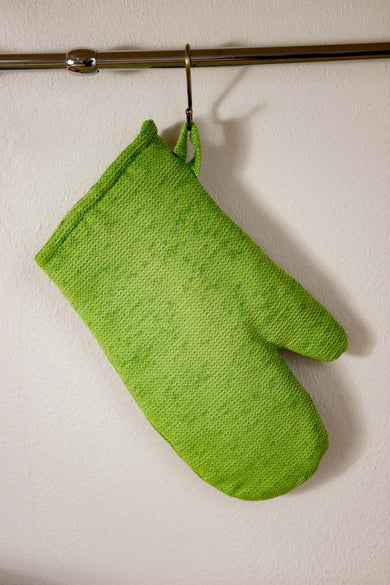 Рукавичка кухонна CHENILLA Салатова ПРОВАНС, 32х20см 038936