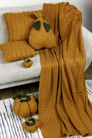 Плед Happy Fall Kosa Охра ПРОВАНС, 130х170см 029758