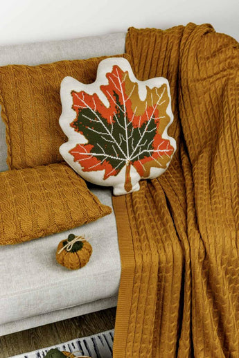 Декоративний виріб Подушка-лист ПРОВАНС, 40см 030784