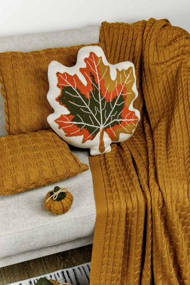 Плед Happy Fall Kosa Охра ПРОВАНС, 130х170см 029758