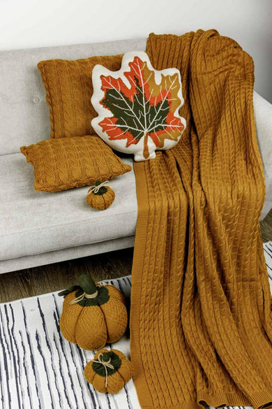 Декоративний виріб Подушка-лист ПРОВАНС, 40см 030784