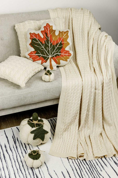 Декоративний виріб Гарбуз молочний ПРОВАНС, D15см 030116