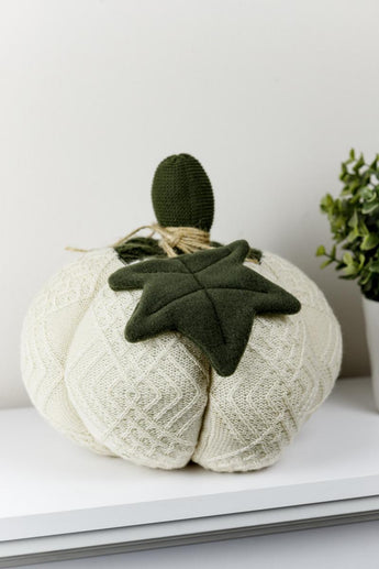 Декоративний виріб Гарбуз молочний ПРОВАНС, D25см 030115