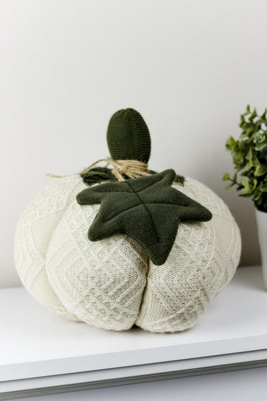 Декоративний виріб Гарбуз молочний ПРОВАНС, D25см 030115